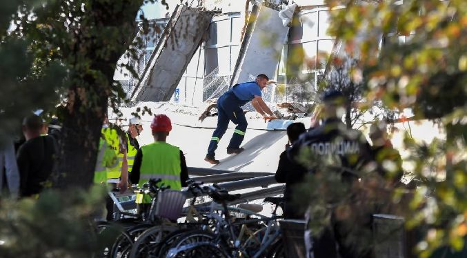 Serbia: 12 muertos tras derrumbarse tejado de estación