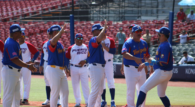 Venezuela supera a China Taipei en el inicio de la Super Ronda del Premier 12