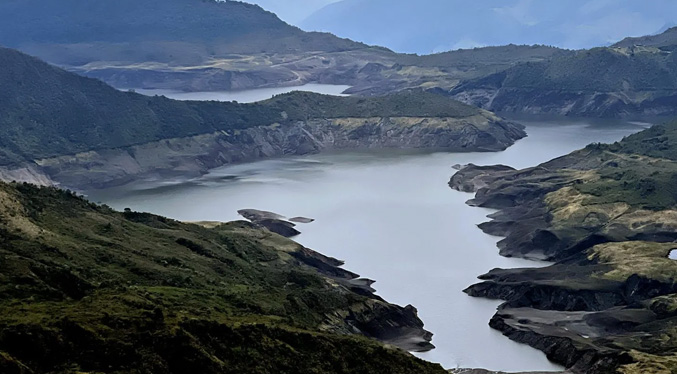 Los embalses de agua de Bogotá superan el 50 % de su capacidad por primera vez en 2024