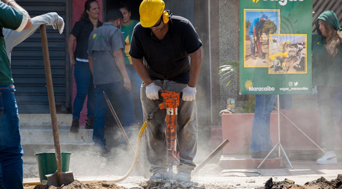 Alcaldía de Maracaibo corrige fuga de gas en comercio del corredor vial Amparo