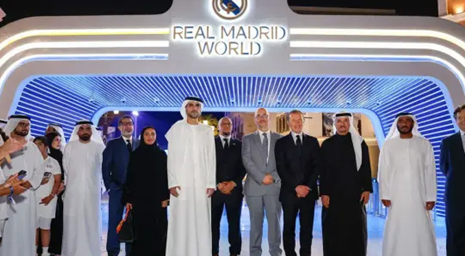 Inauguran parque temático sobre el Real Madrid en Dubai