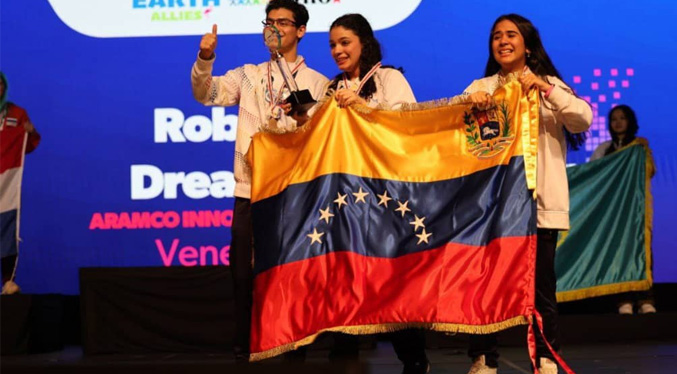 Venezuela obtiene el primer lugar en Olimpiada Mundial de Robótica en Türkiye 2024