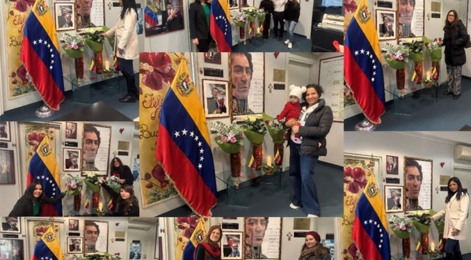 Consulado de Milán rinde tributo a Bolívar en el día de su muerte: Una flor para El Libertador