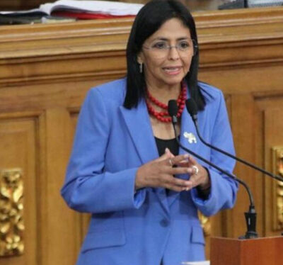 Delcy Rodríguez presenta a la AN el Proyecto de Ley de Presupuesto de 2025