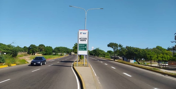 Gobierno regional entrega proyecto de recuperación vial en la avenida Milagro Norte de Maracaibo