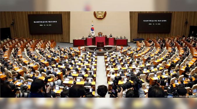 Corea del Sur: Parlamento destituye al presidente Yoon Suk-yeol