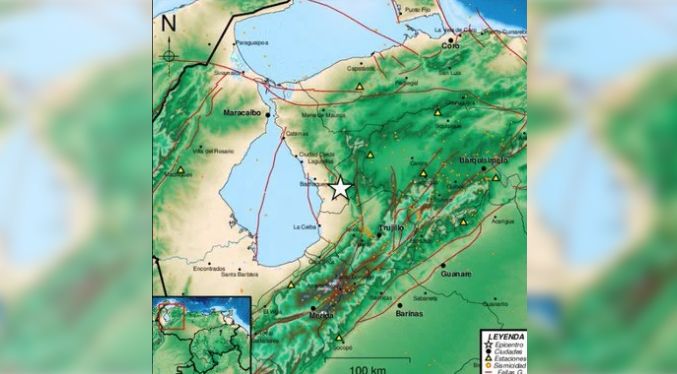 Registran temblor en la zona de Bachaquero este 18-Dic