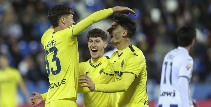 Hat-trick de Barry lleva al Villarreal a imponerse 5-2 al Leganés este 22-Dic