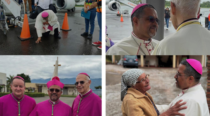 Feligreses reciben en Táchira al VI obispo de la Diócesis de San Cristóbal