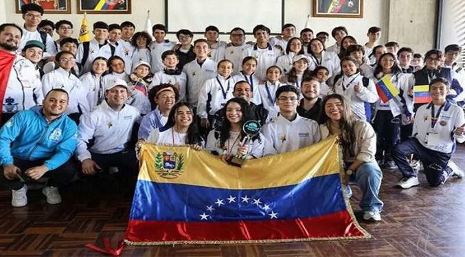 Llegan a suelo venezolano los campeones de la Olimpiada Mundial de Robótica