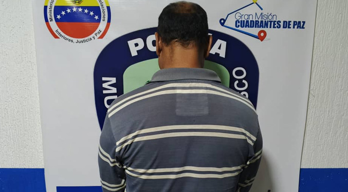 Lo captura Polisur por presunta violación de la Ley de Protección del Niño, Niñas y Adolescentes