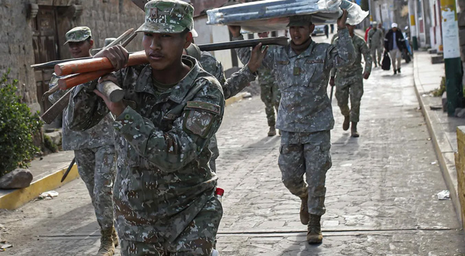 Plantean retomar el servicio militar obligatorio en Perú para frenar la delincuencia juvenil