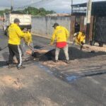 Gobierno Regional avanza con el reacondicionamiento vial del barrio San Sebastián de Maracaibo