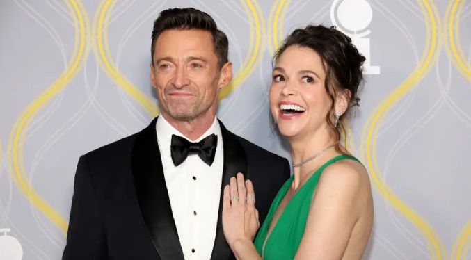 Hugh Jackman y Sutton Foster confirman su relación