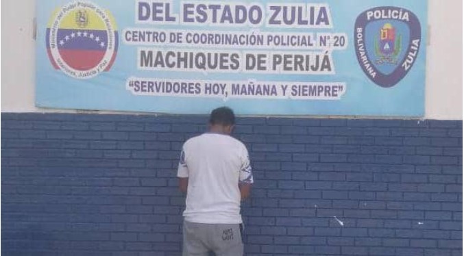 Cpbez – Machiques detiene a un hombre señalado de violar a su hijastra