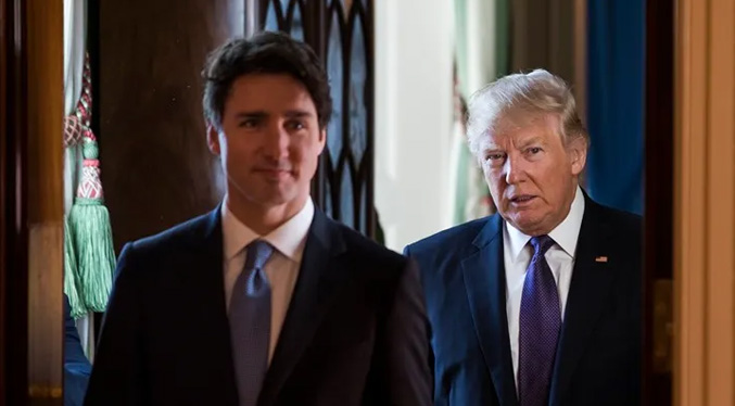 Trudeau responde a Trump y dice que «jamás» Canadá será parte de Estados Unidos