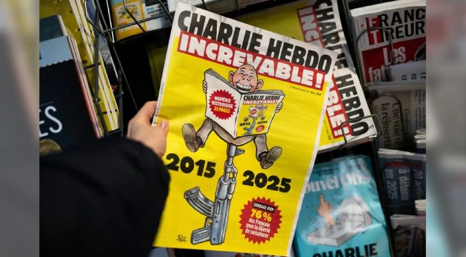 Francia conmemora 10 años de los ataques a «Charlie Hebdo»