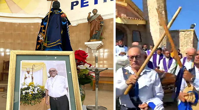 Cabimas despide con honores al presbítero Luberto Ríos párroco de la Iglesia San Pedro Apóstol