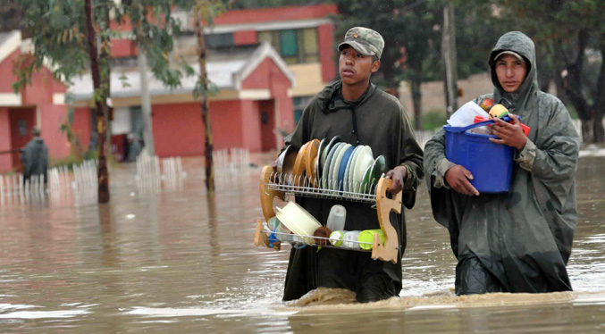 Lluvias en Bolivia registran 16 muertos y más de 16 mil familias afectadas