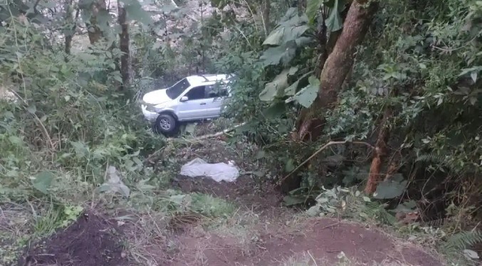 Una septuagenaria muerta y otros tres heridos al caer camioneta por un barranco en Táchira