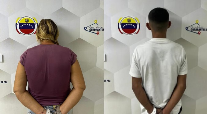 Capturan a una pareja que se dedicaba a la extorsión en Maracaibo