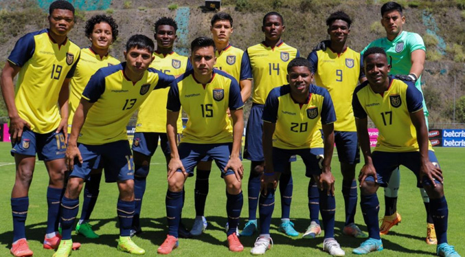 Ecuador buscará repetir gesta de 2019 en el Sudamericano Sub-20