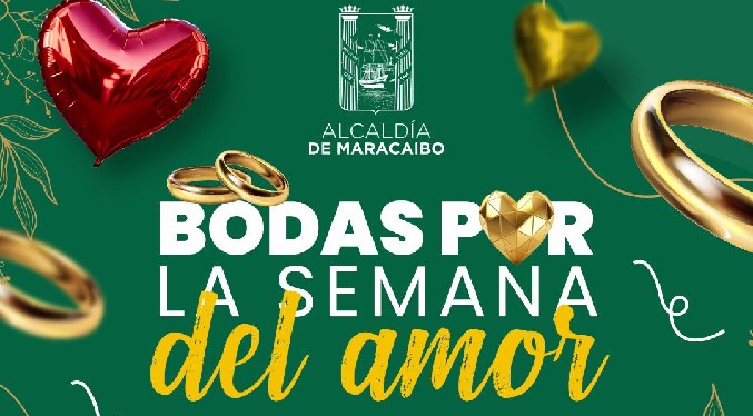 Alcaldía celebra el Amor y Amistad con una jornada especial de matrimonios civiles