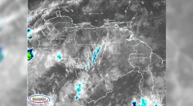 Inameh estima nubosidad parcial en gran parte del país este 31-Mar
