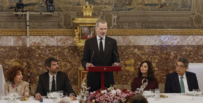 «No es verdad que todo valga», dice Felipe VI frente a actuales tiempos de incertidumbre