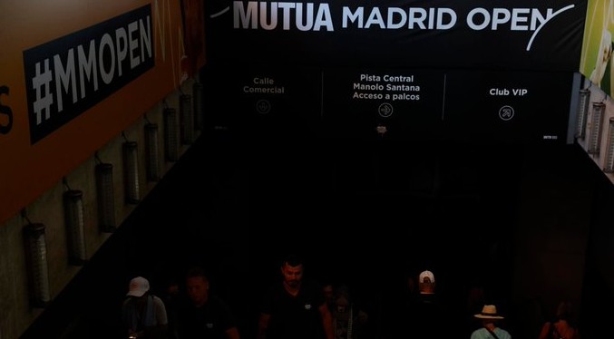 El apagón eléctrico paraliza el Masters 1000 de Madrid