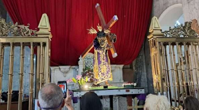 Al menos 12 misas se celebrarán en la Basílica Santa Teresa en honor al Nazareno de San Pablo