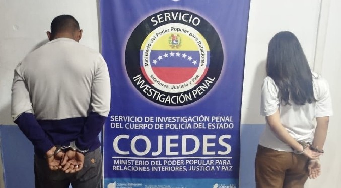 Detienen a madre y padrastro de una menor por abuso sexual en Cojedes
