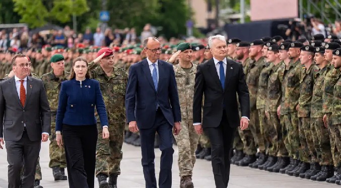 Alemania lista para defender la OTAN con brigada en Lituania