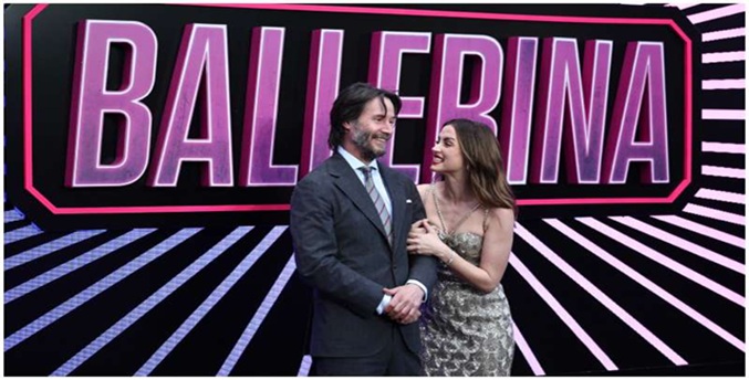Ana de Armas, «muy feliz y emocionada» en el estreno mundial de Ballerina en Londres
