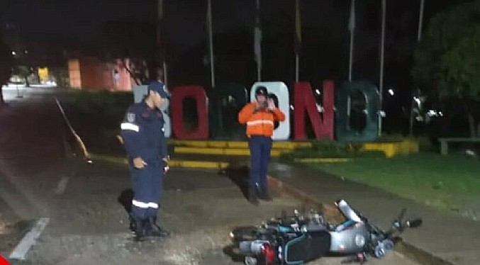 Muere hombre al derrapar su moto en Boconó