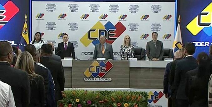 CNE proclama a los diputados electos en los comicios del 25-May