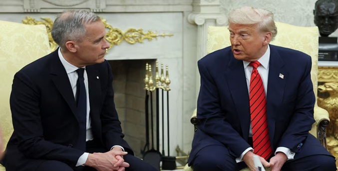Primer ministro canadiense, Mark Carney a Trump: Canadá no está a la venta