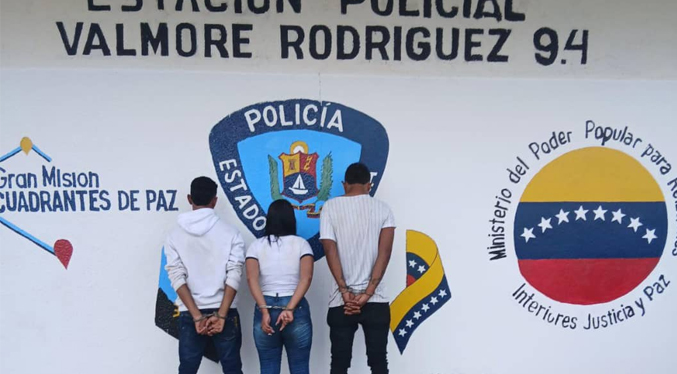CPEZ arresta a tres personas por riña y lesiones a un bebé en Valmore Rodríguez