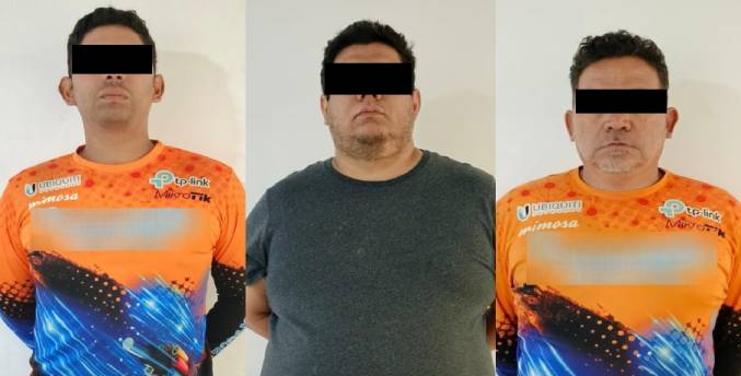 Capturan por fraude a tres instaladores de internet