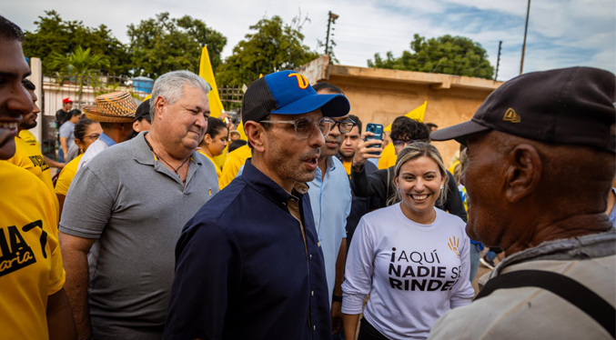 Capriles recorre el oeste de Maracaibo en la segunda visita a Zulia de cara al 25-May