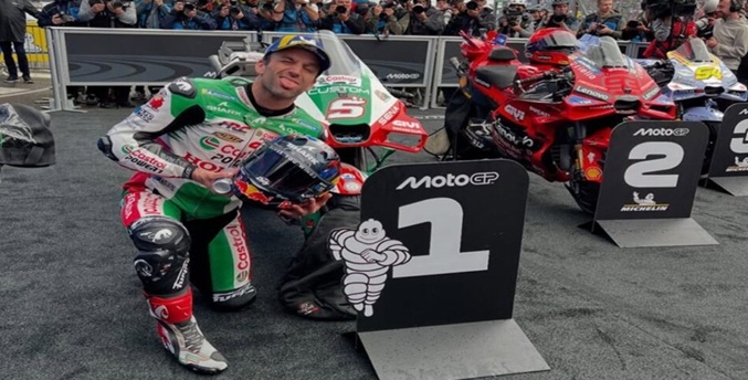 Johann Zarco da la sorpresa en el GP de Francia