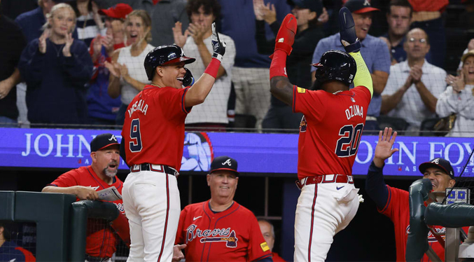 Ozuna fue una de las figuras que acapara reflectores en la MLB