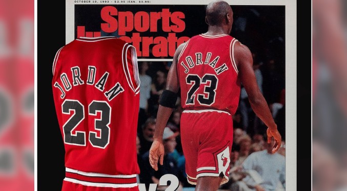 Venden camiseta histórica de Michael Jordan por $2,6 millones