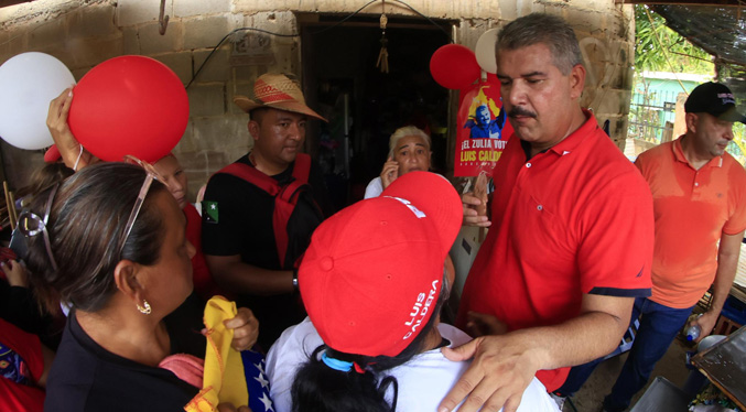 Pueblo de Miranda expresa su apoyo al candidato a la gobernación Luis Caldera