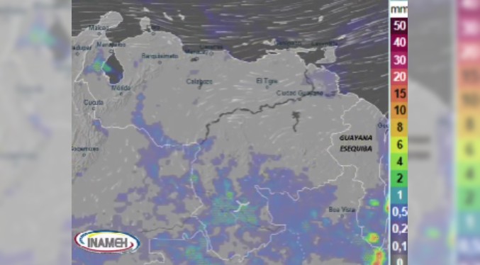 Inameh pronostica lluvias para este 28-May