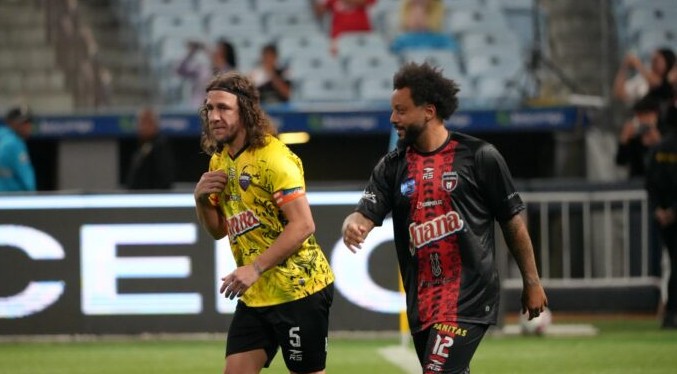 Puyol y Marcelo brillan en el arranque de la Liga Monumental 2025 en Caracas