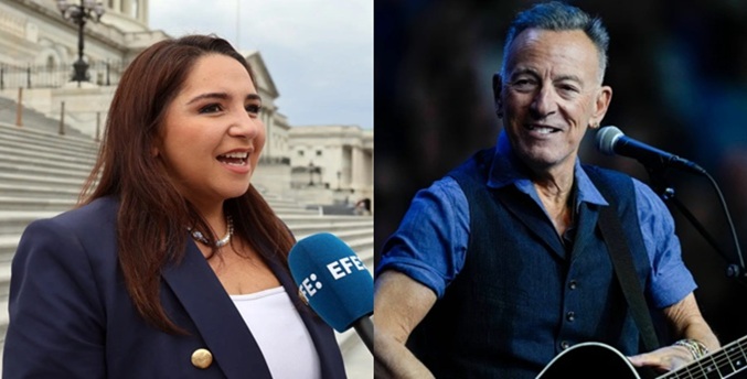Springsteen inspira a una congresista latina a retar el límite de Trump a la ciudadanía