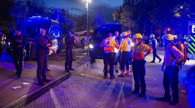 En estado crítico uno de los 17 heridos del atropello masivo en el estadio del Espanyol