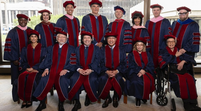 El director Gustavo Dudamel recibe título honorario de Juilliard en Nueva York