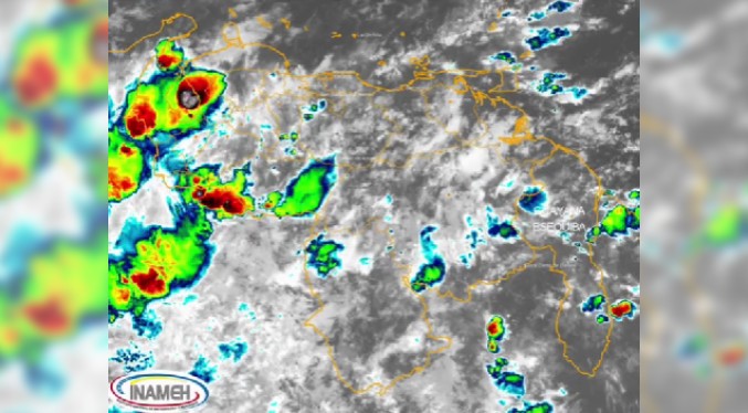 Inameh pronostica lluvias para el occidente venezolano este 3-May
